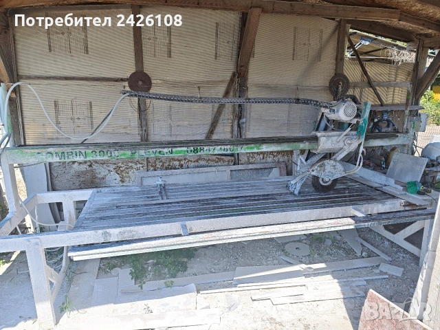 Машина за рязане на камък, снимка 2 - Циркуляри - 54735756
