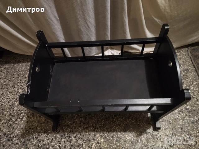 Дървено легло за кукли, снимка 4 - Кукли - 54210832