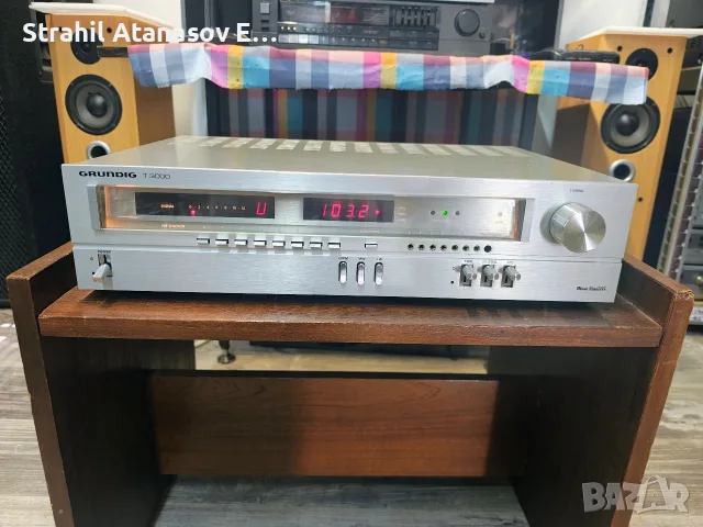 Grundig T 3000 Стерео Тунер, снимка 4 - Радиокасетофони, транзистори - 55559346