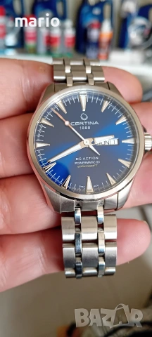 certina POWERMATIC 42mm , снимка 2 - Мъжки - 54742086