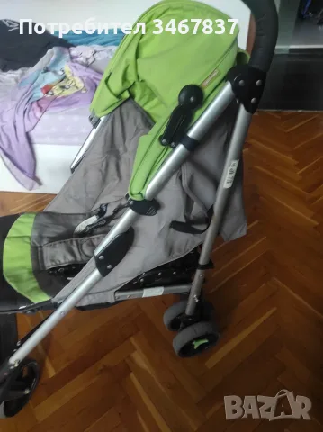 2бр детски колички-лятна и зимна която става и на лятна, с пмпащи се гуми в много добро състояние, к, снимка 14 - Детски колички - 55397041