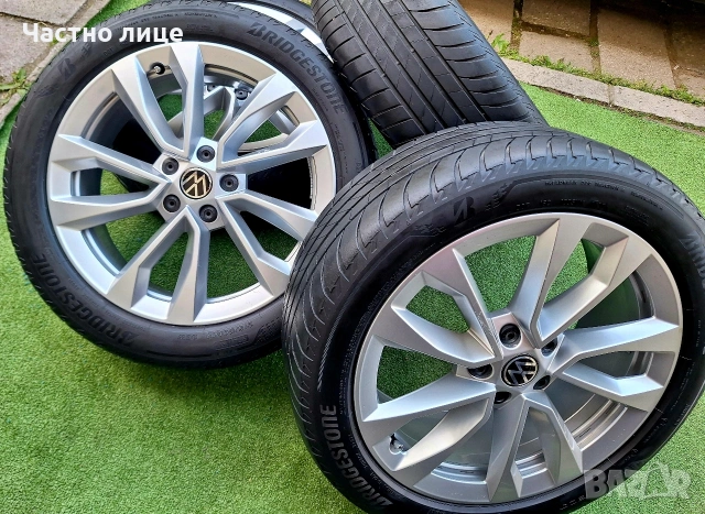 Продавам 4бр 18-ки джанти за Фолксваген Тигуан, Ти-рок, Голф, Пасат , снимка 3 - Гуми и джанти - 54573820