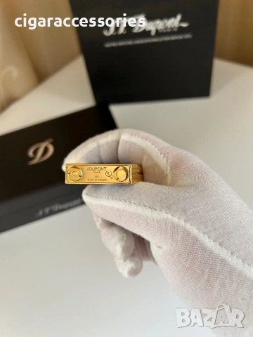 S.T. Dupont Ligne 2 Fuente оригинална запалка с 2 пламъка, снимка 3 - Запалки - 54517048