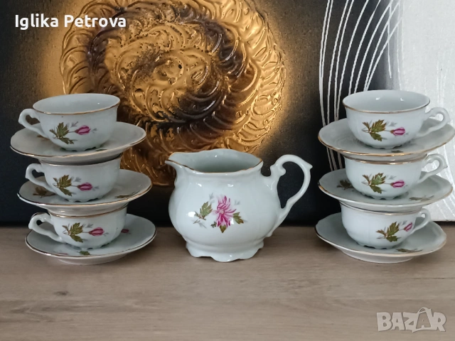 Сервиз Барок -13 части, снимка 10 - Сервизи - 54582988