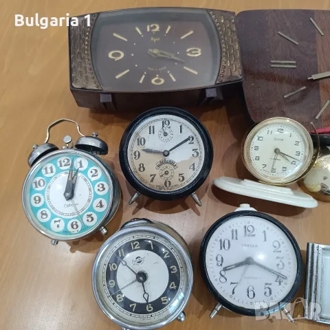 часовници будилници за части и реставрация , снимка 2 - Антикварни и старинни предмети - 55394144