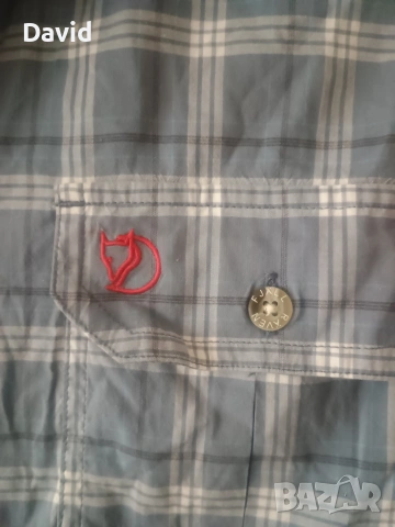 Оригинална мъжка риза Fjallraven Jackalberry Shirt, снимка 3 - Ризи - 54519521