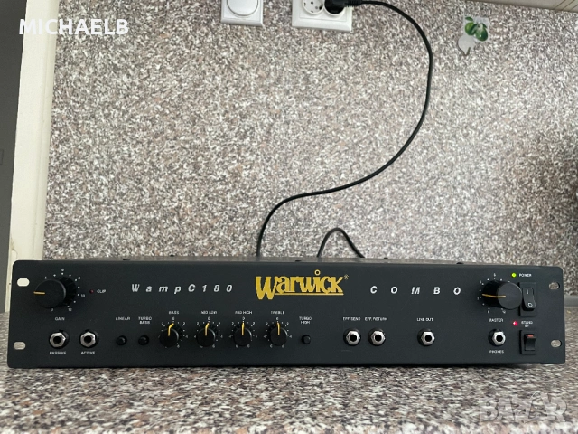 Продавам усилвател за бас WARWICK WAMP C-180