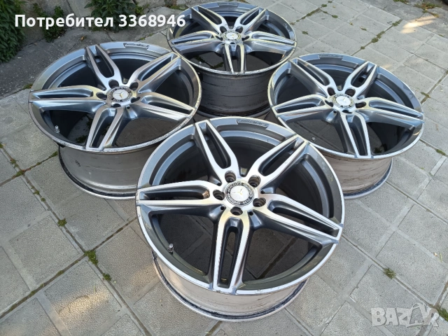 Джанти Mercedes AMG 19" 5x112 W213 OEM sport packet, снимка 5 - Гуми и джанти - 54393408