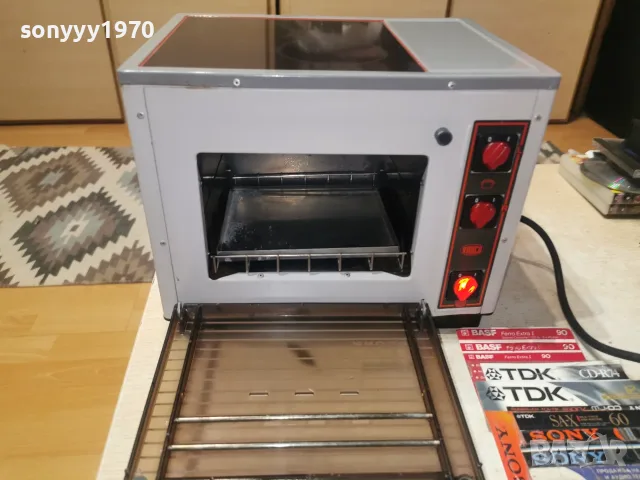 RAUCO CERAN-МАЛКА ПЕЧКА С ДВА КОТЛОНА ОТ ГЕРМАНИЯ 2507262030L4, снимка 9 - Печки, фурни - 55417113