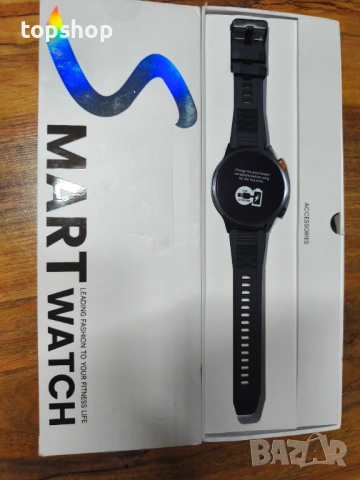 Чисто нов Унисекс Военен Смарт Часовник Smart Watch AK90 – Тактически, Вграден Фенер, 1000mAh Бат., снимка 4 - Водоустойчиви - 54829626