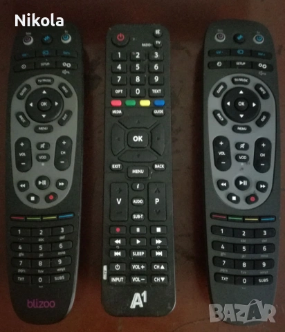 Продавам/Бартер Три Дистанциони Управления на A1 за HD Кабелни Приемници KAONMEDIA-KSTB6106, снимка 3 - Дистанционни - 54382341