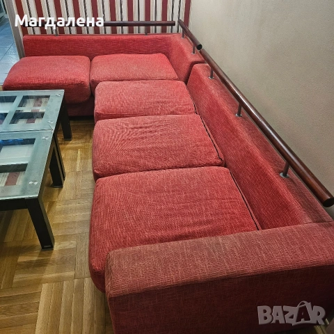 Ляв ъглов диван, снимка 17 - Дивани и мека мебел - 55252333