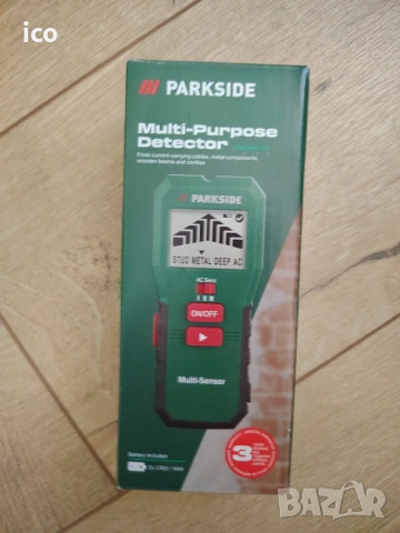 НОВ Мултифункционален детектор PARKSIDE PMSHM 2 A3 (Скенер за стени)