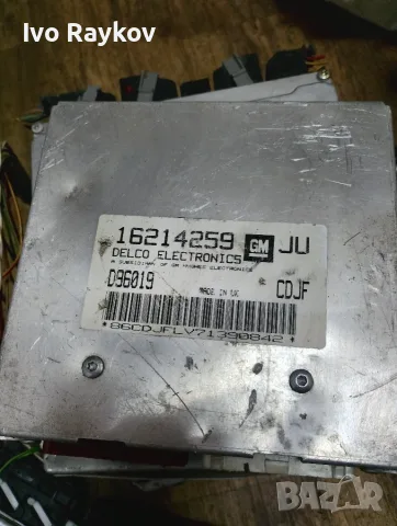ECU , компютър OPEL ASTRA 1.6 X16XE DELCO ,16214259 JU, 16214259JU