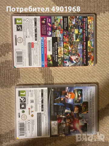 Mario kart 8 deluxe и Lego Harry Potter , снимка 2 - Игри за Nintendo - 55466146
