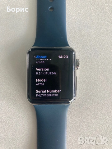 Apple Watch Series 2,38mm,отличен,без Cloud, снимка 2 - Смарт часовници - 55031122