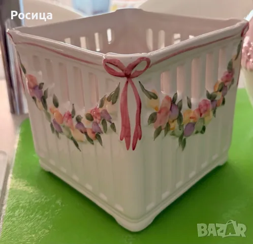 Винтидж голяма  саксия / кашпа, снимка 2 - Саксии и кашпи - 50186736