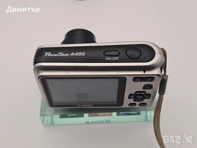 Canon powershot A495 digital photo camera фотоапарат камера 10mp, снимка 7 - Фотоапарати - 54734196