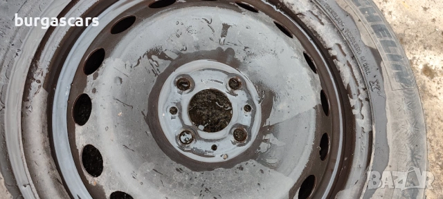 Железни джанти с гуми 195/65/15 Fiat Stilo , снимка 2 - Части - 54380137
