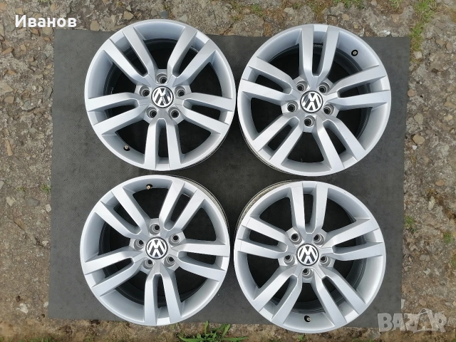 оригинални джанти 16" 5х112 VW Tiguan , снимка 3 - Гуми и джанти - 54948673