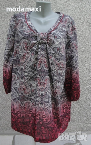 4XL Нова туника  в преливащи цветова 