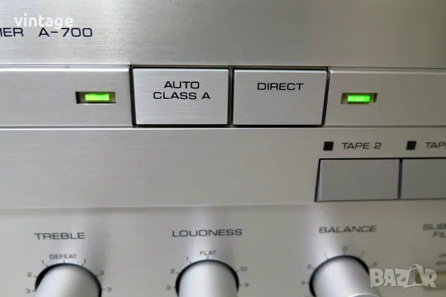 Yamaha A-700 Stereo Integrated Amplifier, снимка 10 - Ресийвъри, усилватели, смесителни пултове - 55465035