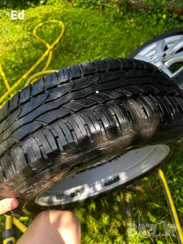 Оригинални джанти Mercedes 15” 5x112 ET37 с гуми 205/60 R15 – 150€, снимка 9 - Автомобили и джипове - 54892570