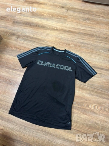 Мъжка Vintage тениска Adidas Climacool performance Т-shirt , L размер, снимка 3 - Тениски - 54468100