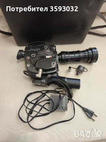 Beaulieu R16 Spécial Zoom – 16mm филмова камера в отлично състояние, с кейс , снимка 2 - Камери - 55661455