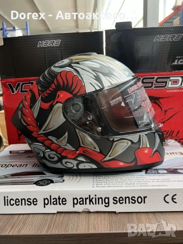 Каска LVS за мотор, скутер, ATV - М и L, снимка 3 - Аксесоари и консумативи - 54184798