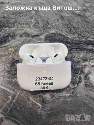 Bluetooth слушалки Apple Airpods A2700 