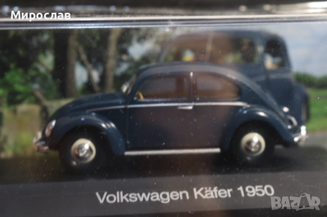1:43 VW KAFER КОЛИЧКА МОДЕЛ, снимка 6 - Колекции - 54379742