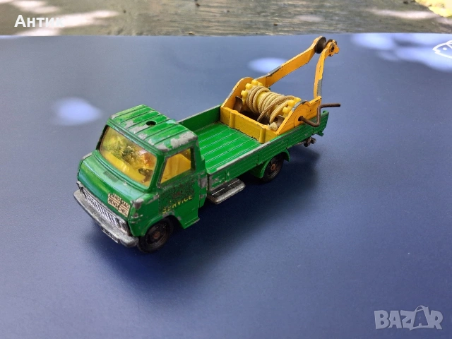 Старо Метално Камионче Влекач Made in Germany, снимка 5 - Колекции - 54847566