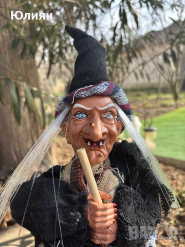 Настолна Баба Яга, снимка 16 - Декорация за дома - 54021085