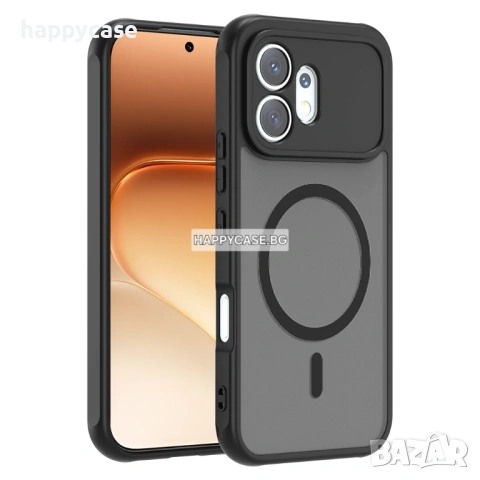Honor 600 Pro / 600 / 600 Lite / FROSTED MAGSAFE Матов кейс гръб калъф, снимка 11 - Калъфи, кейсове - 54559426