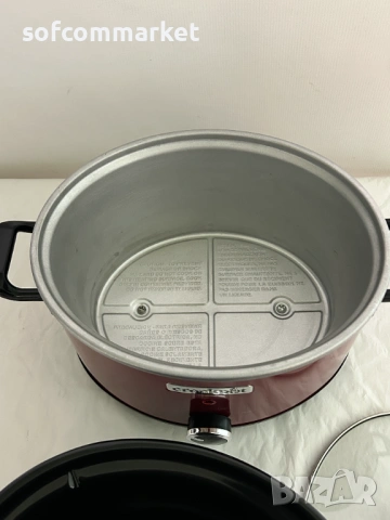 Уред за бавно готвене Crock-Pot SCV400RD (3.5L, Червен) + ГАРАНЦИЯ, снимка 4 - Мултикукъри - 54854969