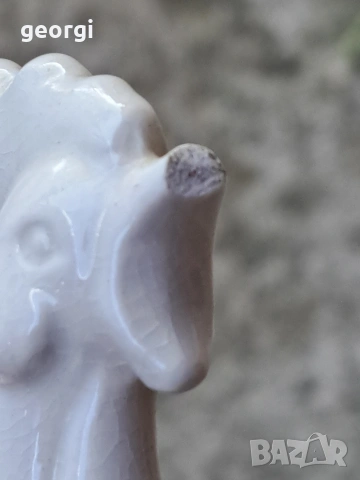 порцеланова фигурка петел Vaga international 27/5, снимка 8 - Колекции - 49289919