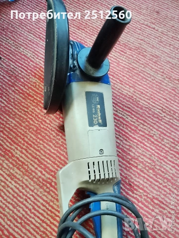 ъглошлайф Einhell 230mm/за ремонт/