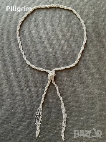 Колие в бохо стил (верижки от мъниста,  bead chains)., снимка 2 - Колиета, медальони, синджири - 55404908