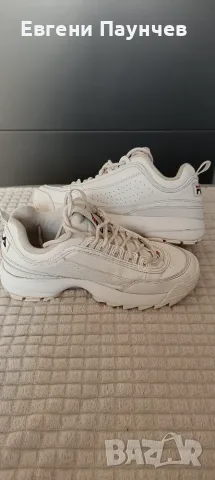 Fila dispruptor размер 38 дамски маратонки бели , снимка 4 - Маратонки - 55398590