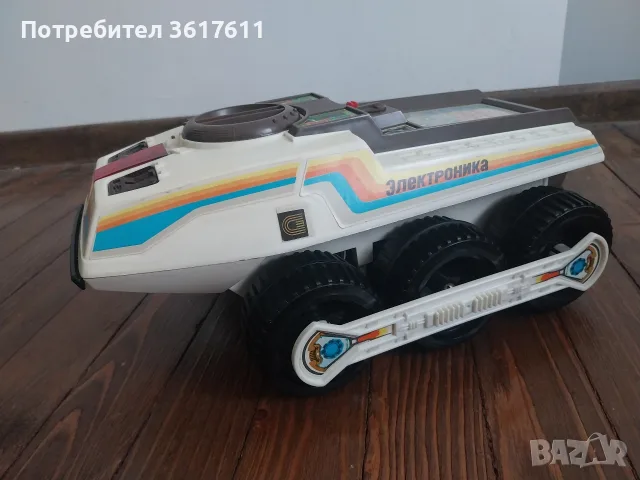 Ретро СОЦ играчка - СССР Електроника- луноход , снимка 4 - Колекции - 55603342