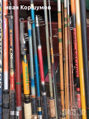 24 въдици и 21 макари ретро 280 евро