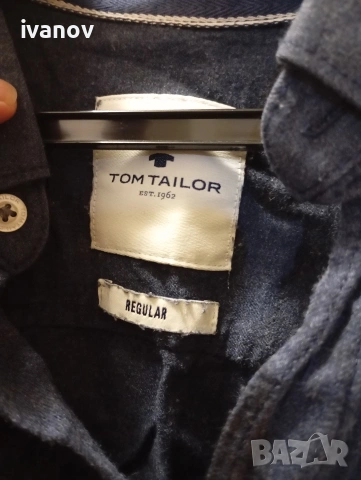 Tom Taylor мъжка риза М размер , снимка 2 - Ризи - 55068595
