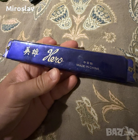 метална устна хармоника "Hero" (Made in China) тремоло Двуредова
