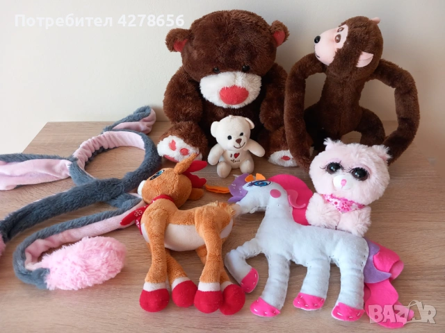 Комплект плюшени играчки , снимка 8 - Плюшени играчки - 54822668