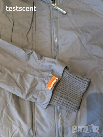 Мъжко яке тип ветровка Men’s Superdry Windbreaker Jacket – XXL черно и оранжево, снимка 11 - Якета - 54325284
