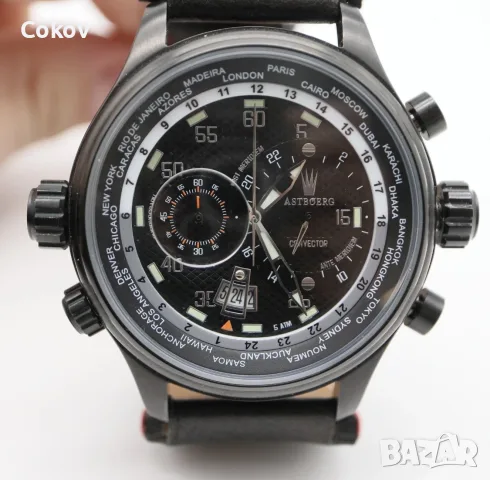 Astboerg Big Pilot World Time Meridian