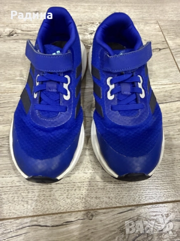 Маратонки Adidas runfalcon 3.0 с велкро лепенка, кралско синьо, снимка 2 - Детски маратонки - 55326572