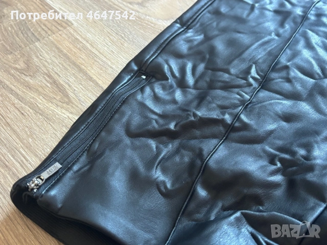 Кожен клин със страничен цип, снимка 5 - Клинове - 54932676