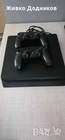 Продавам PS4 Slim 500GB + Телевизор JVC 32", снимка 3 - PlayStation конзоли - 54794371